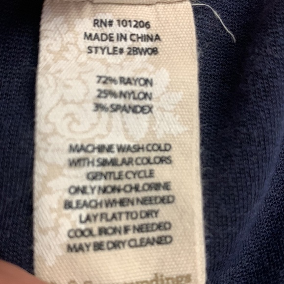 Soft Surroundings Althea Womens Striped Reversible Jacket Peplum Layering Medium - Picture 6 of 8